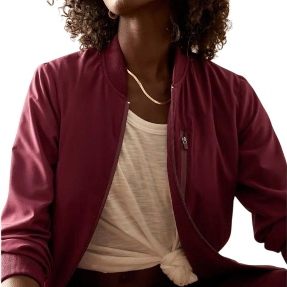 BANANA REPUBLIC BR SPORT Flyweight Bomber Jacket with Core Temp Sz XL New w/ Tag